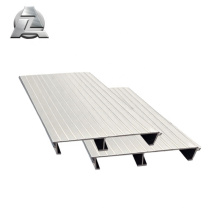 Platelage de jardin extérieur en aluminium extrudé de revêtement en poudre de série 6000